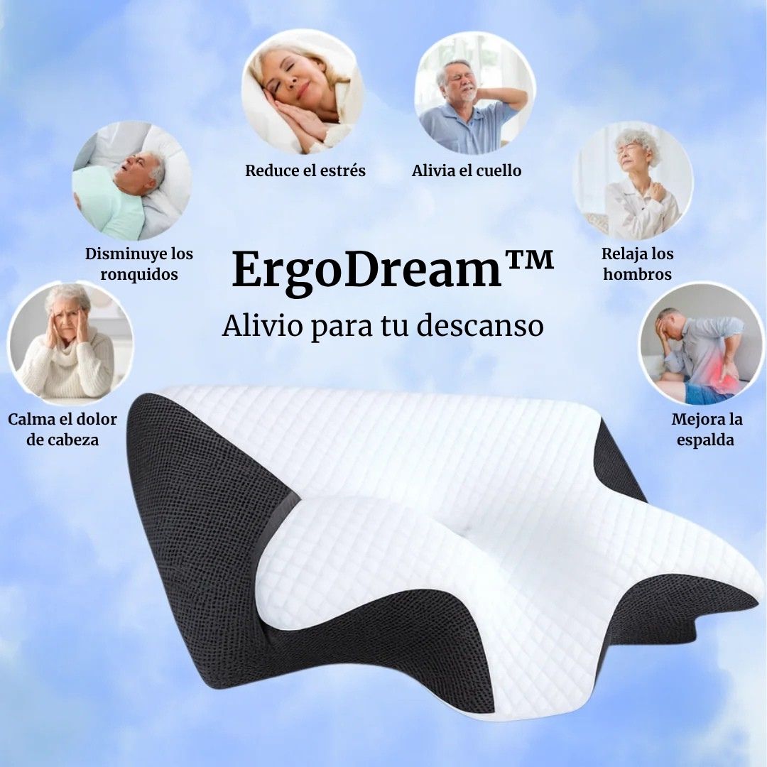 Alinea tu cuello y duerme profundo desde la primera noche con ErgoDream™