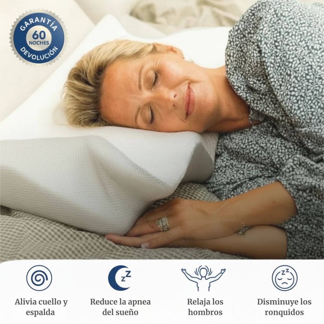 Alinea tu cuello y duerme profundo desde la primera noche con ErgoDream™