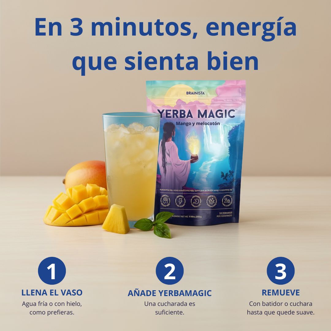 Activa tu cuerpo y Enfoca tu mente con Yerba Magic®