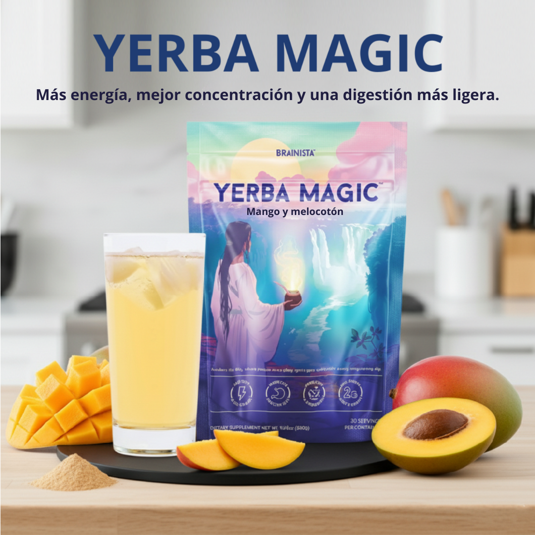 Activa tu cuerpo y Enfoca tu mente con Yerba Magic®
