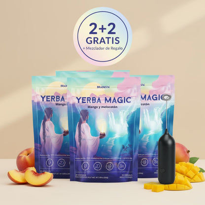 Activa tu cuerpo y Enfoca tu mente con Yerba Magic®