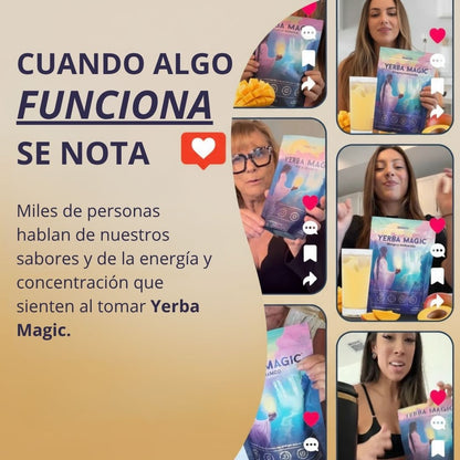 Activa tu cuerpo y Enfoca tu mente con Yerba Magic®