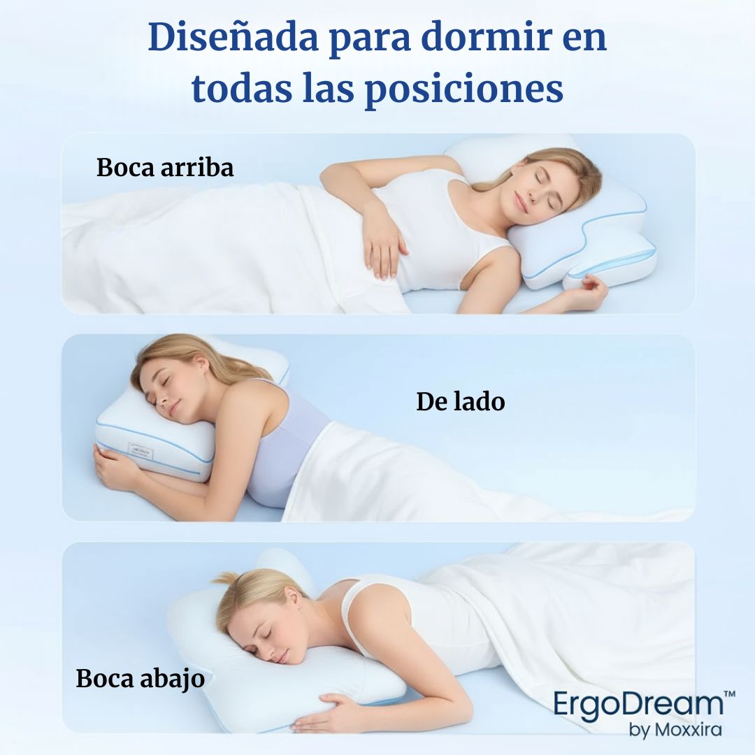Alinea tu cuello y duerme profundo desde la primera noche con ErgoDream™