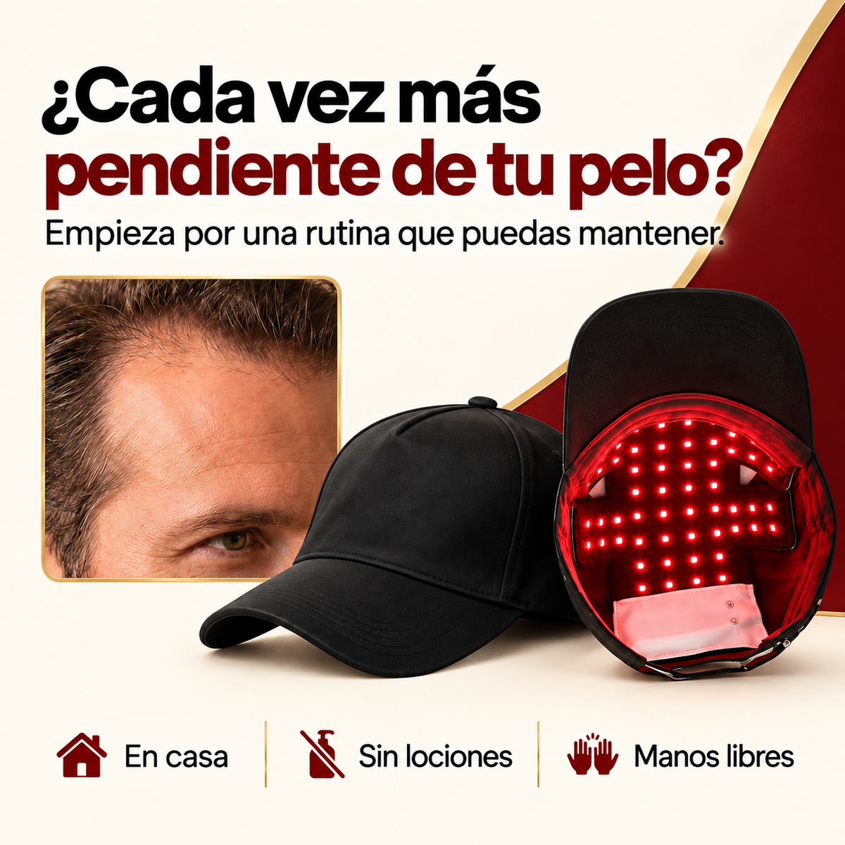 RedCore: rutina capilar en casa, sin lociones y con las manos libres